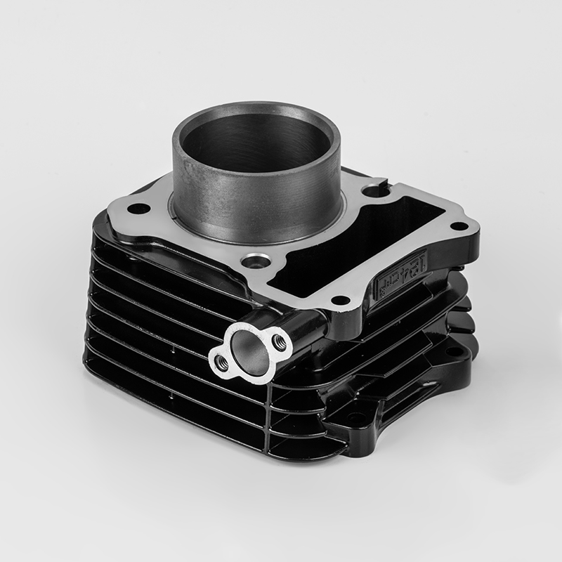 GN125 (Φ57) รถจักรยานยนต์สีดำสูบเดียวกระบอกสูบเครื่องยนต์ซูซูกิ